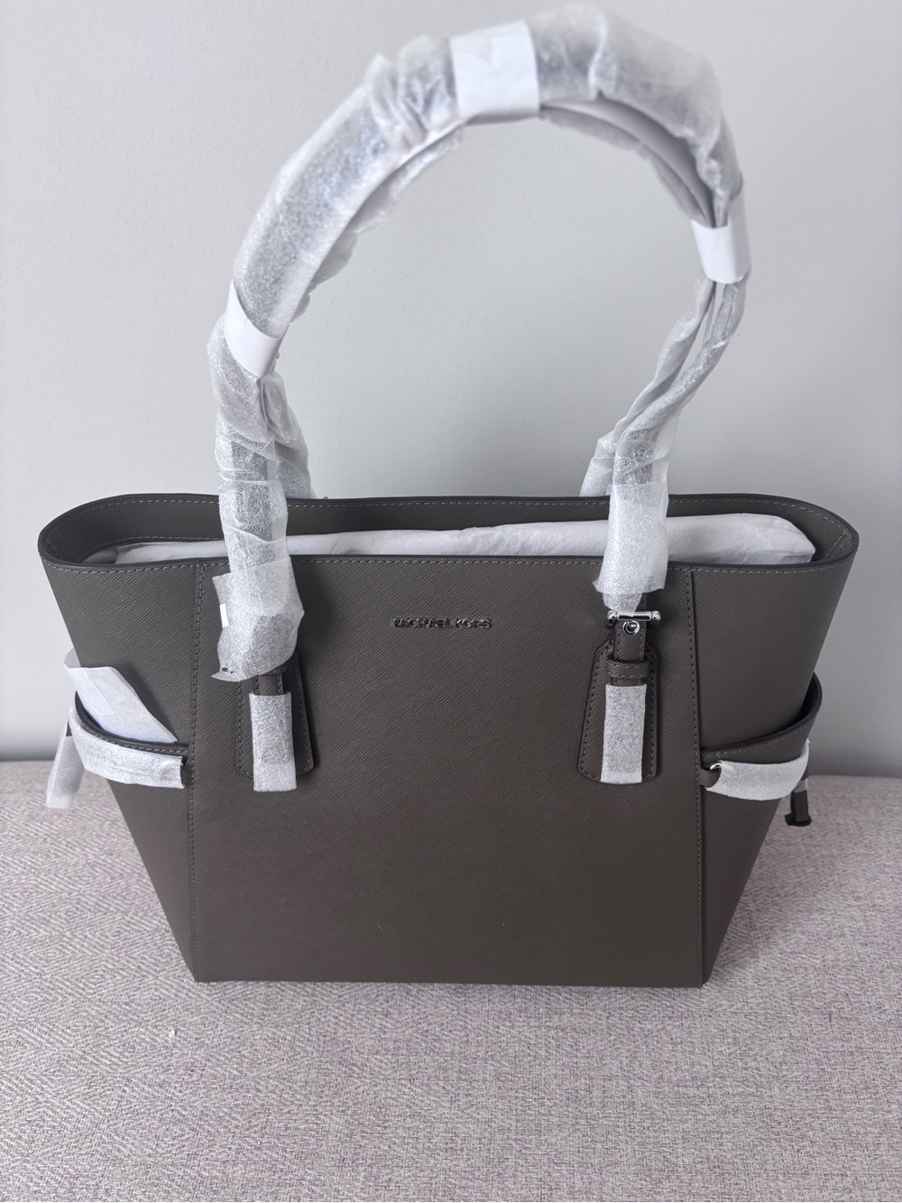 Michael Kors Olive Green Saffiano Tote